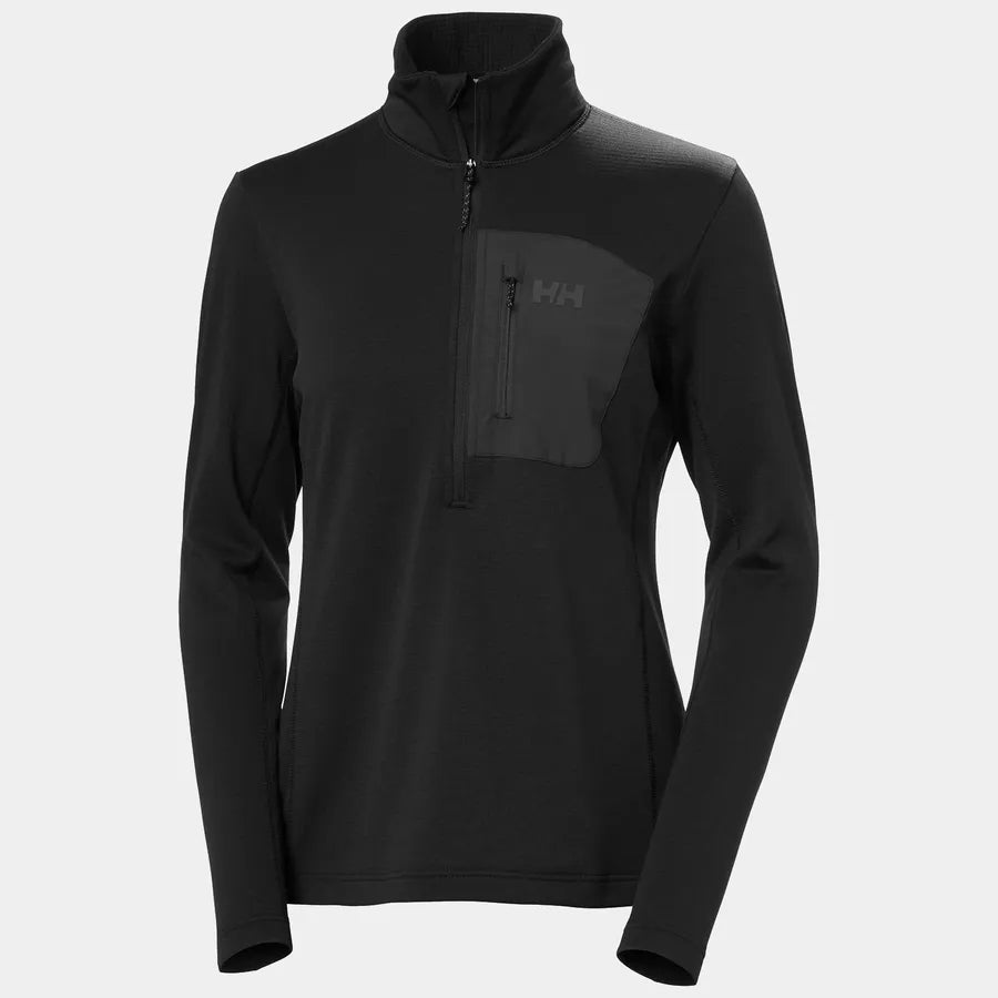 Helly Hansen Women's Versalite 1/2 Zip Fleece Jacket | Stay Comfortable and Dry with Breathable, Packable Fleece