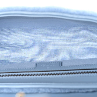 Merino Wool Matelasse Small GG Marmont Shoulder Bag Cadet Blue