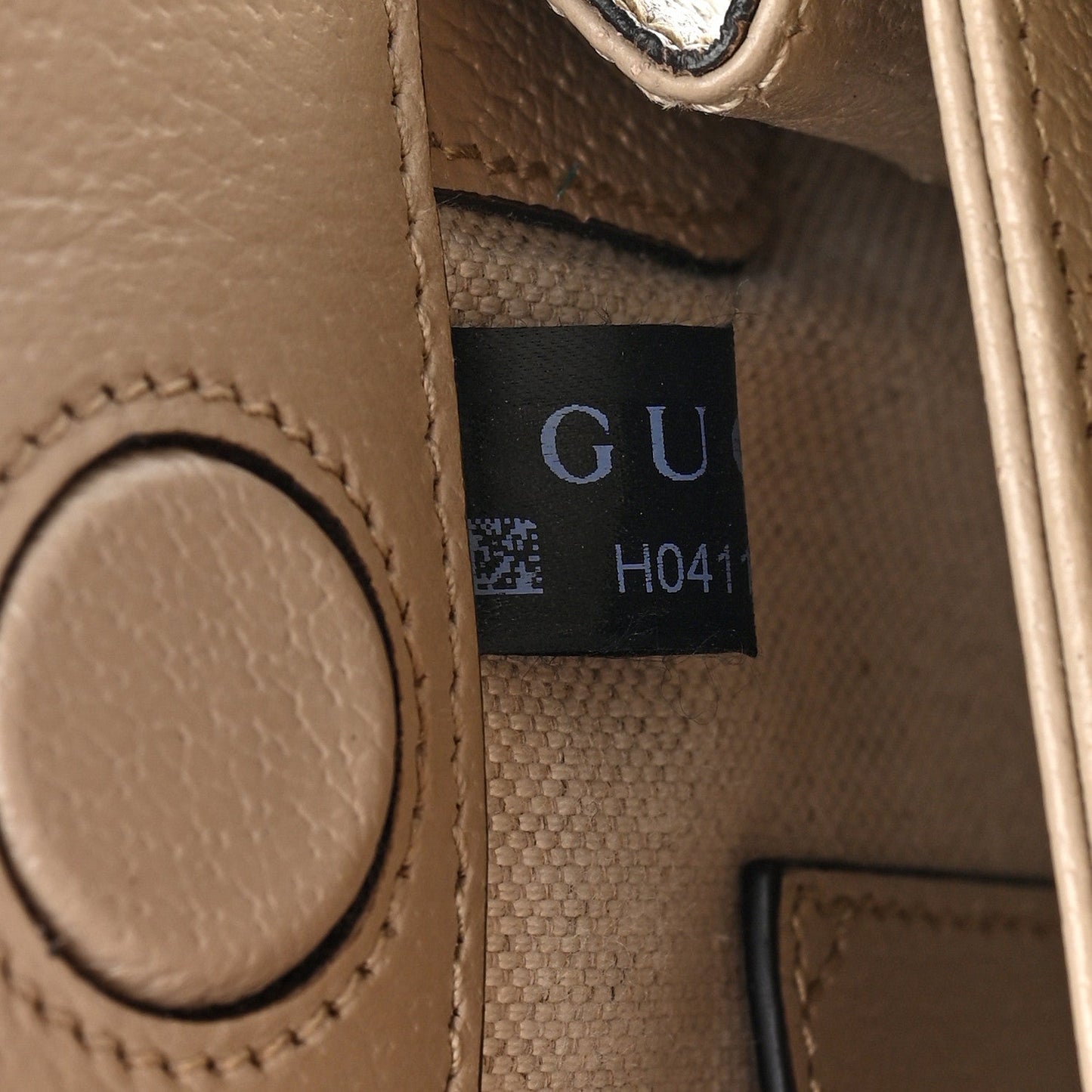 GG Supreme Monogram Textured Dollar Calfskin Web Small Ophidia Chain Shoulder Bag Beige Mystic White Oatmeal