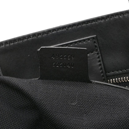GG Supreme Monogram Tigers Web Vertical Tote Black Multicolor