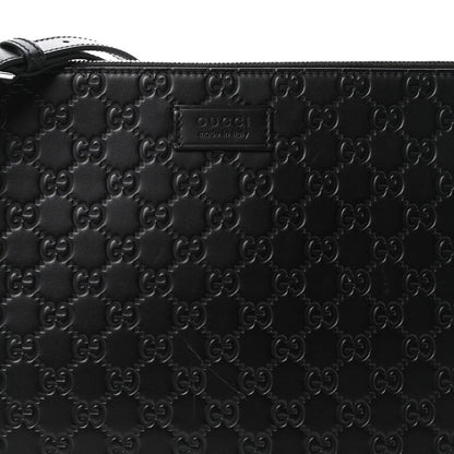 Guccissima Signature Messenger Bag Black