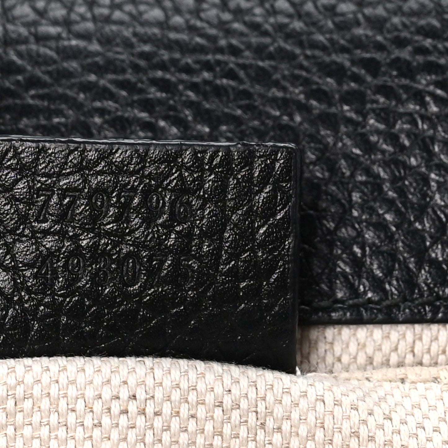 Calfskin Small GG Marmont Top Handle Bag Black