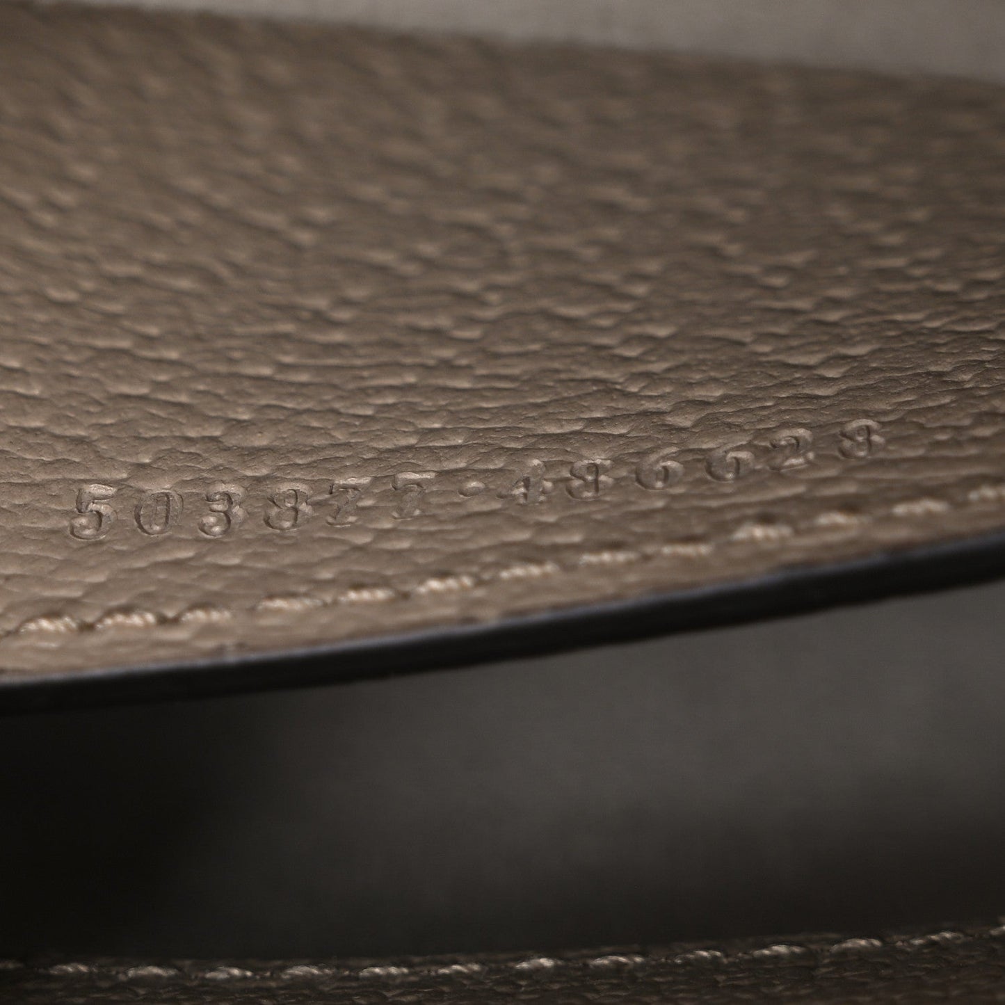 GG Supreme Monogram Textured Dollar Calfskin Web Small Ophidia Chain Shoulder Bag Beige Mystic White Oatmeal