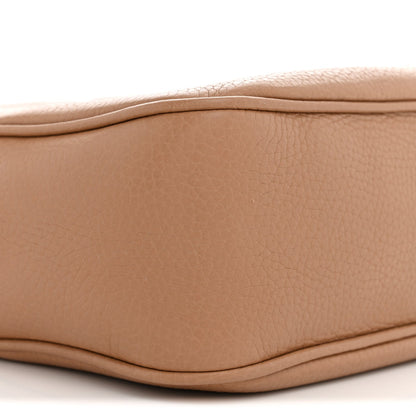 Pebbled Calfskin Small Soho Disco Bag Camelia