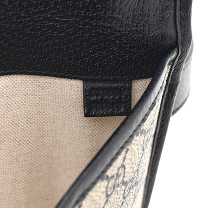 GG Supreme Monogram Web Small Ophidia Belt Bag 90 36 Beige Navy