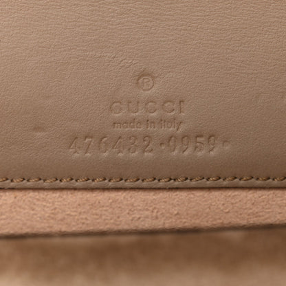 GG Supreme Monogram Super Mini Dionysus Shoulder Bag Taupe