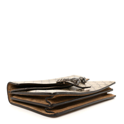GG Supreme Monogram Small Dionysus Shoulder Bag Taupe