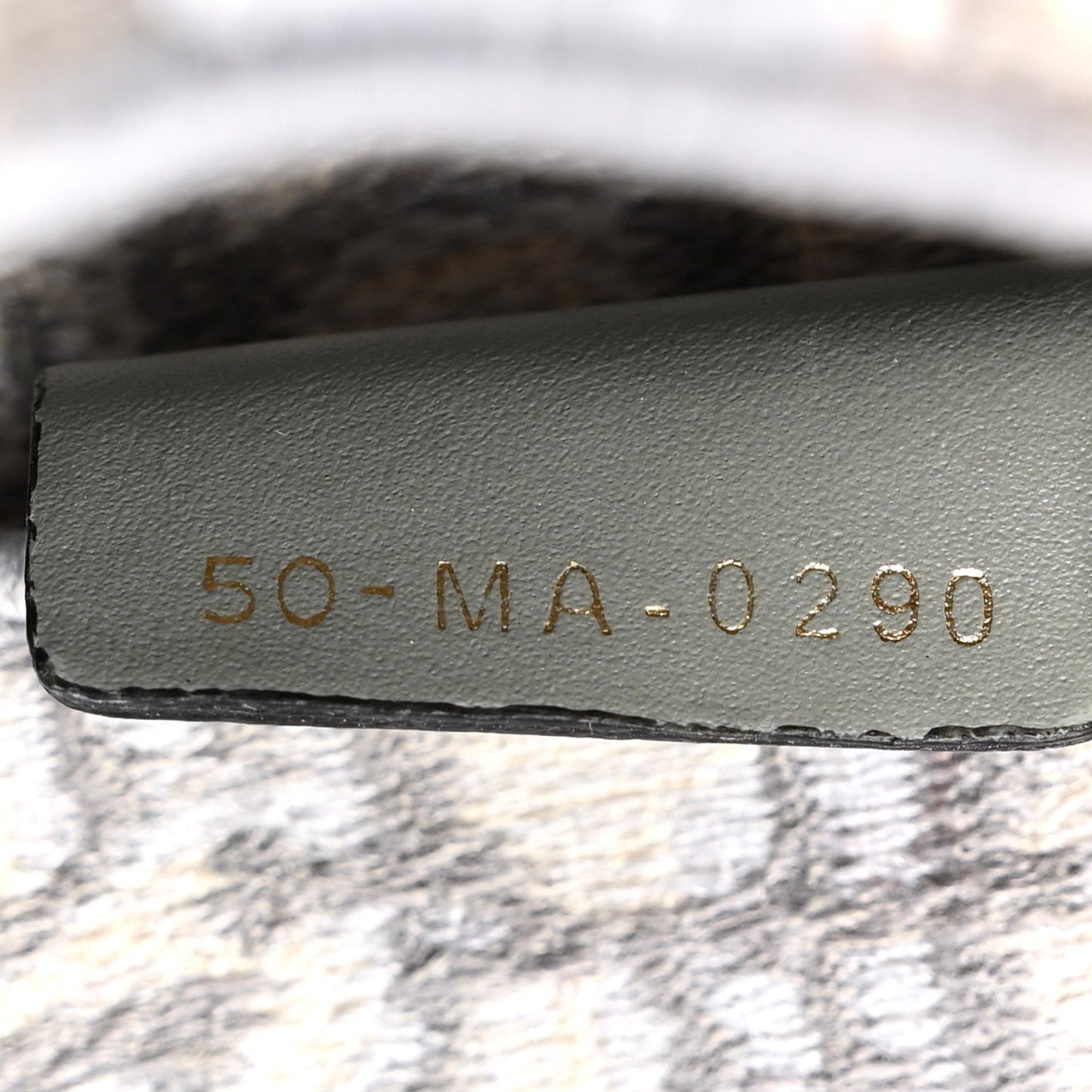 Oblique Slim Saddle Pouch Grey