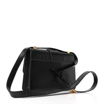 Smooth Calfskin 30 Montaigne Flap Bag Black