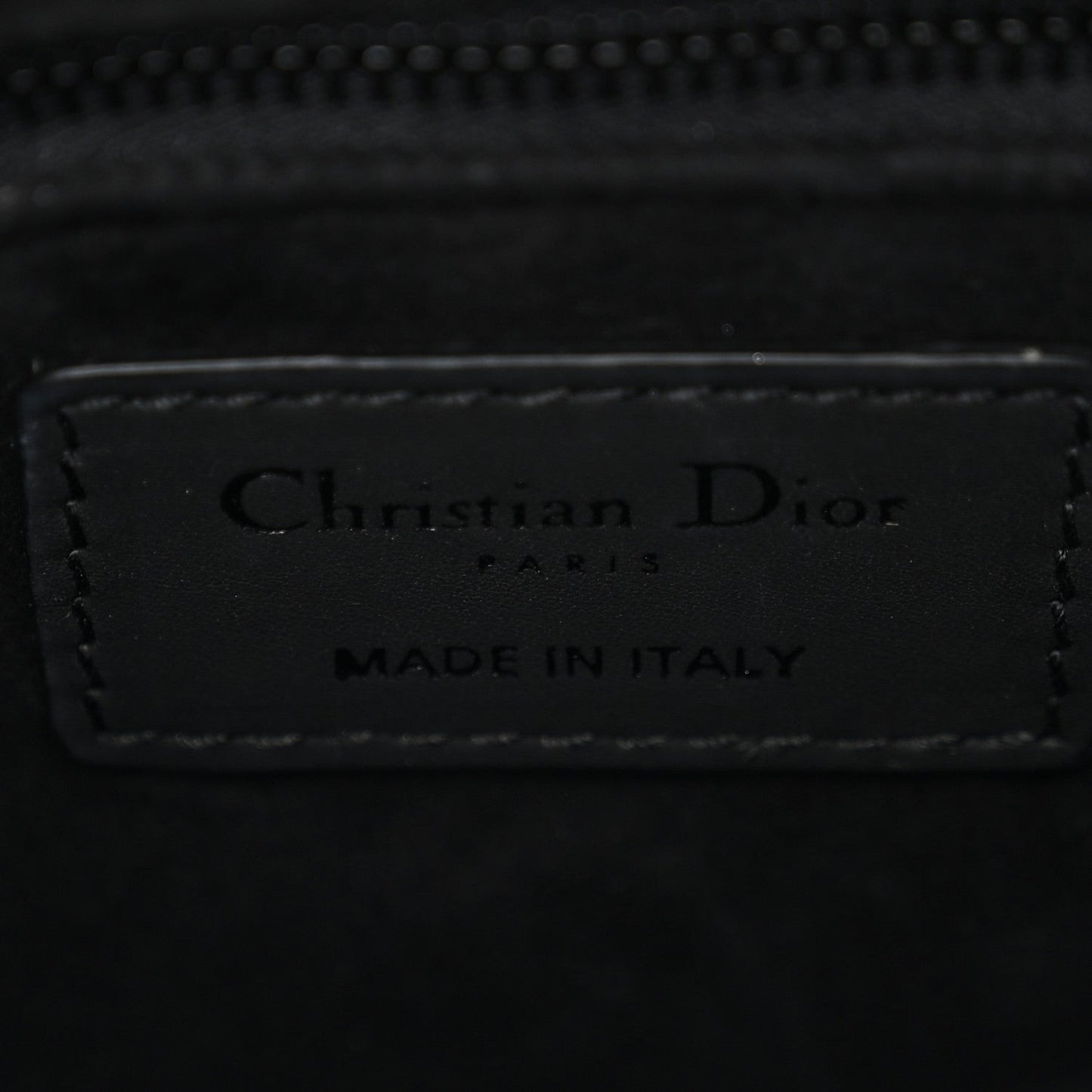 Ultra Matte Calfskin Cannage Small My ABCDior Lady Dior Black