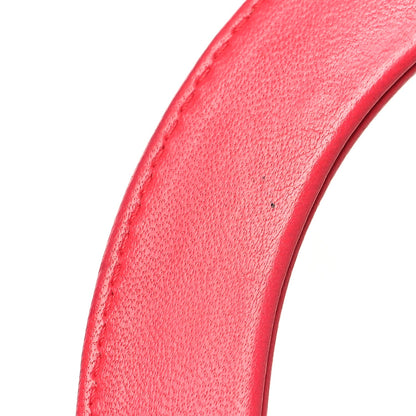 Lambskin Cannage Medium Lady Dior Pink