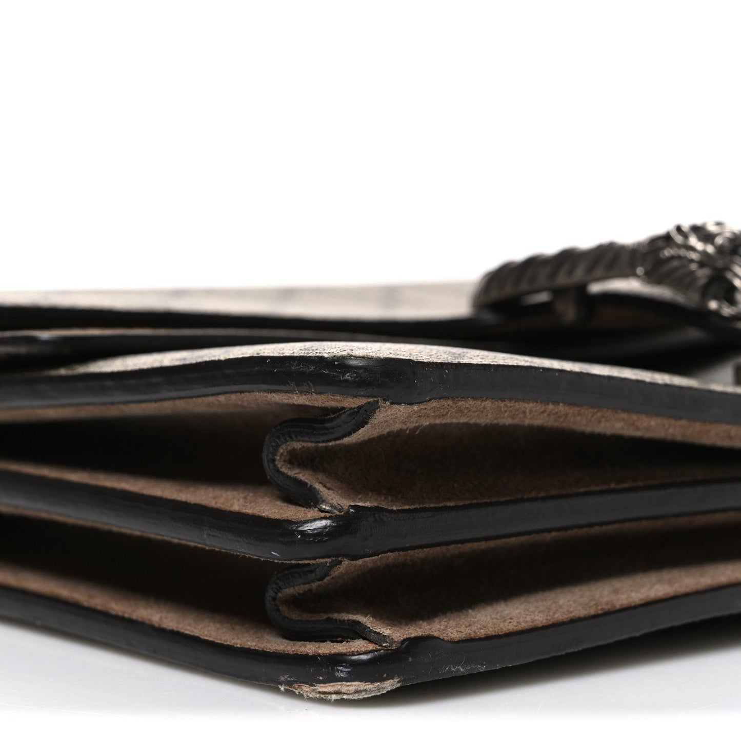 GG Supreme Monogram Small Dionysus Shoulder Bag Taupe