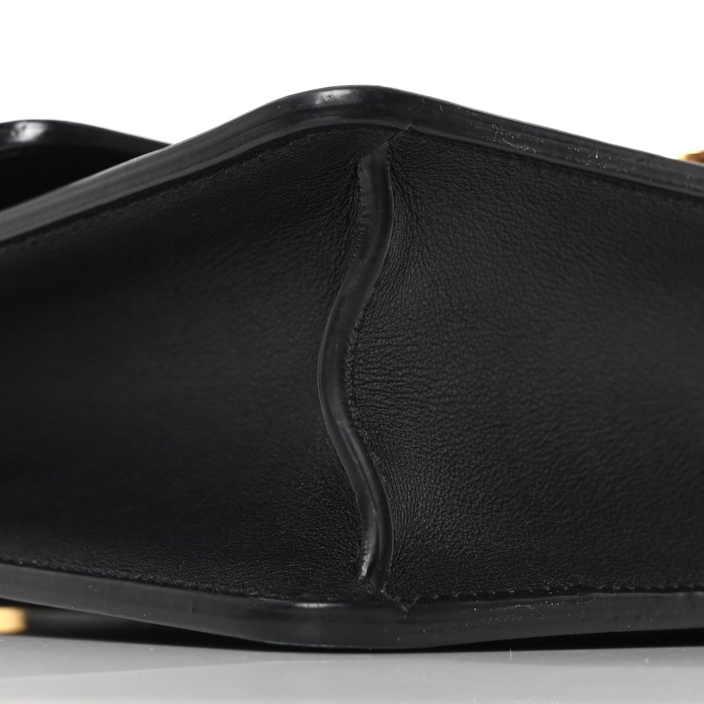 Smooth Calfskin 30 Montaigne Flap Bag Black