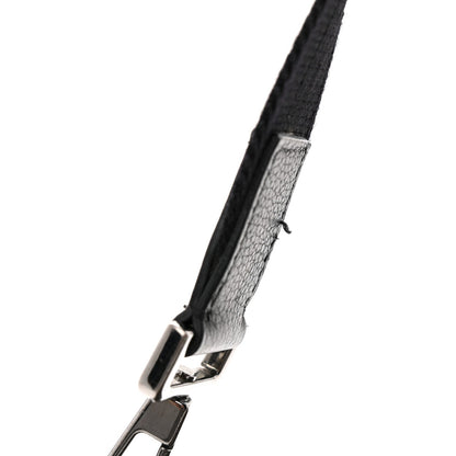 Oblique Saddle Triple Pouch Black