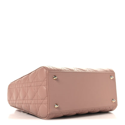 Lambskin Cannage Medium Lady Dior Fard