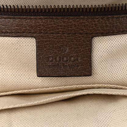 GG Supreme Monogram Calfskin Web Small Ophidia Day Backpack Beige Ebony New Acero