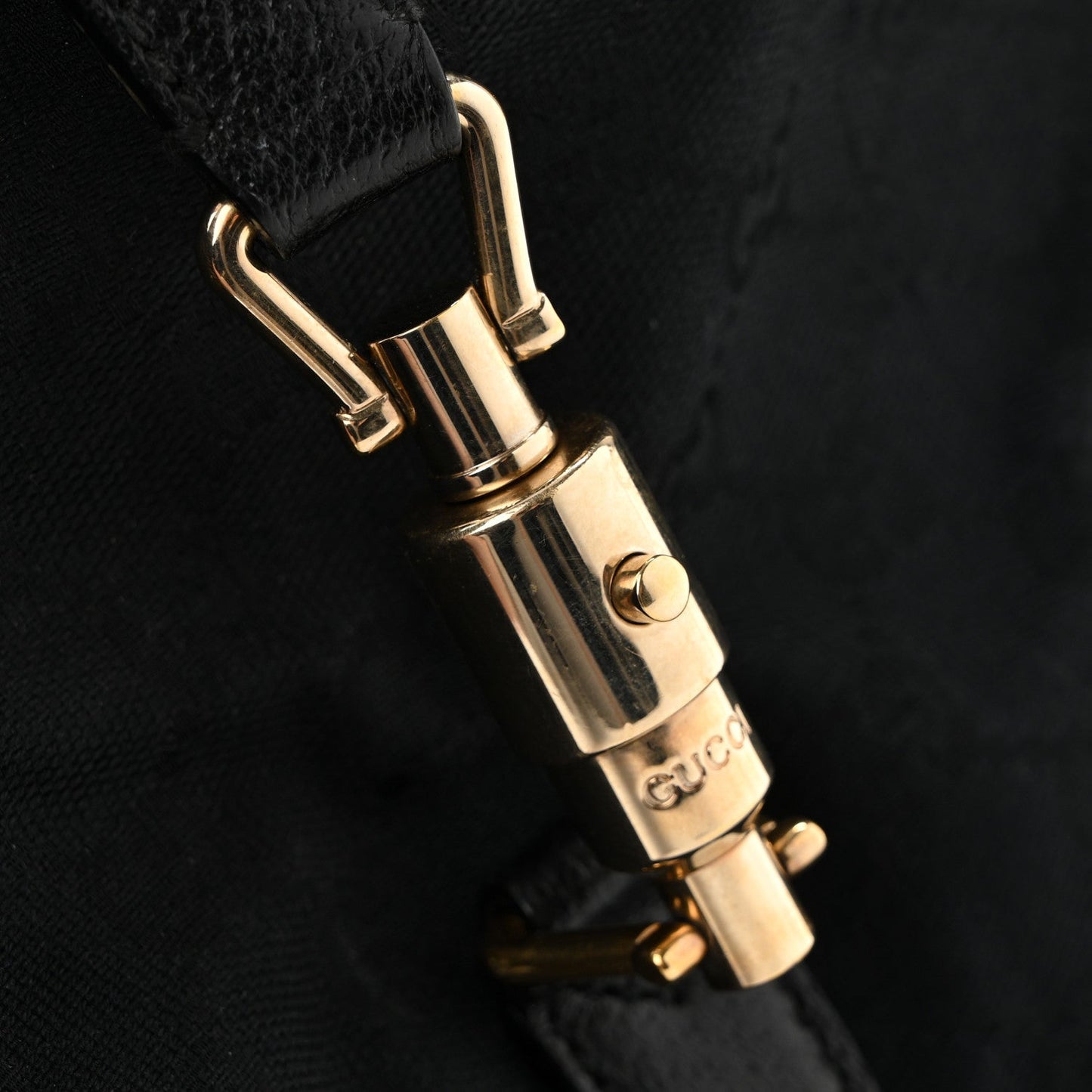 Monogram Small Jackie O Hobo Black