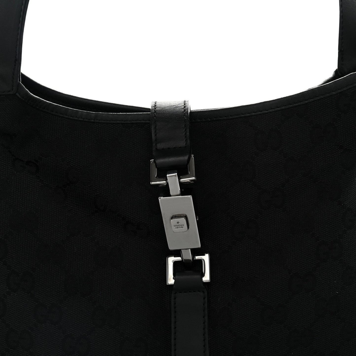 Monogram Small Jackie O Hobo Black