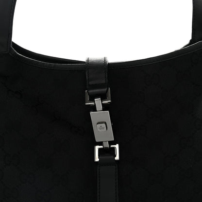 Monogram Small Jackie O Hobo Black