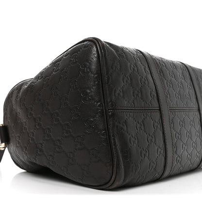 Guccissima Medium Joy Boston Dark Brown