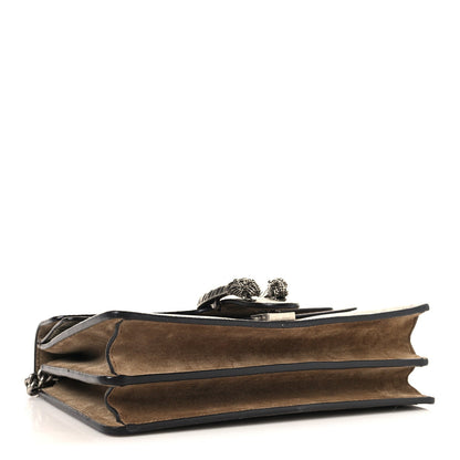 GG Supreme Monogram Small Dionysus Shoulder Bag Taupe