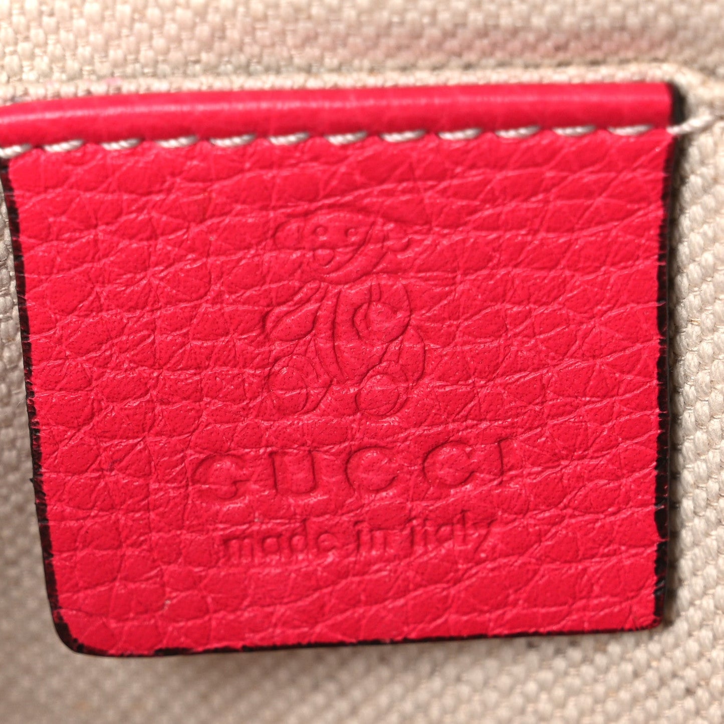 Pebbled Calfskin Children's Mini Soho Disco Messenger Bag Pink