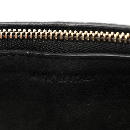 Calfskin Saddle Belt Bag Black