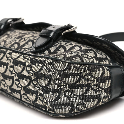 Monogram Messenger Black