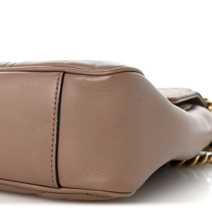 Calfskin Matelasse Medium GG Marmont Shoulder Bag Porcelain Rose