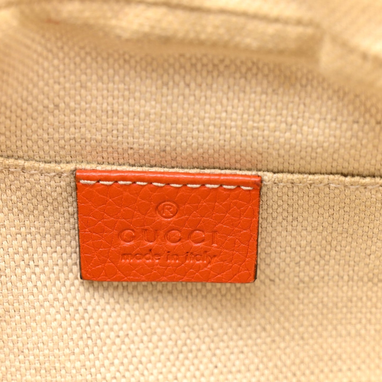 Pebbled Calfskin Small Soho Disco Bag Sun Orange