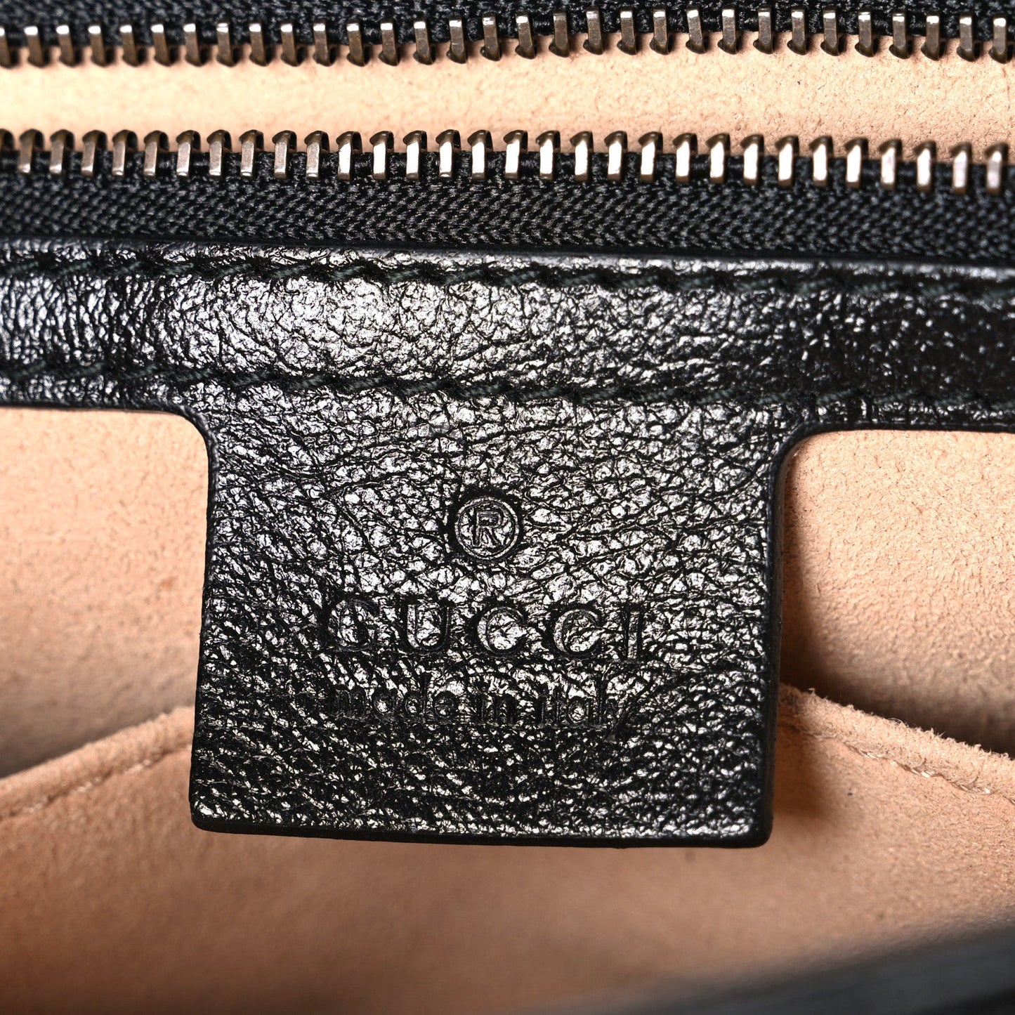 Azalea Calfskin Matelasse Diagonal Small Torchon GG Marmont Top Handle Shoulder Bag Cognac Black