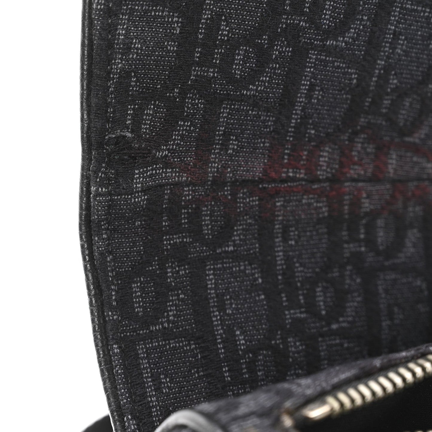 Oblique Mens Saddle Bag Black Blue