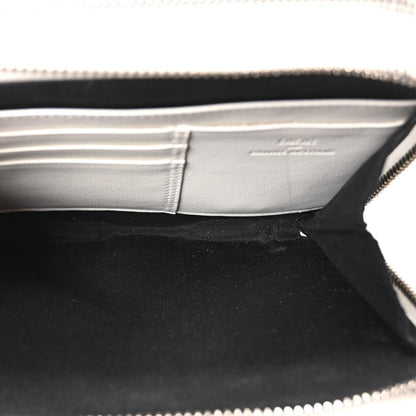X DANIEL ARSHAM Grained Calfskin Newspaper Messenger White