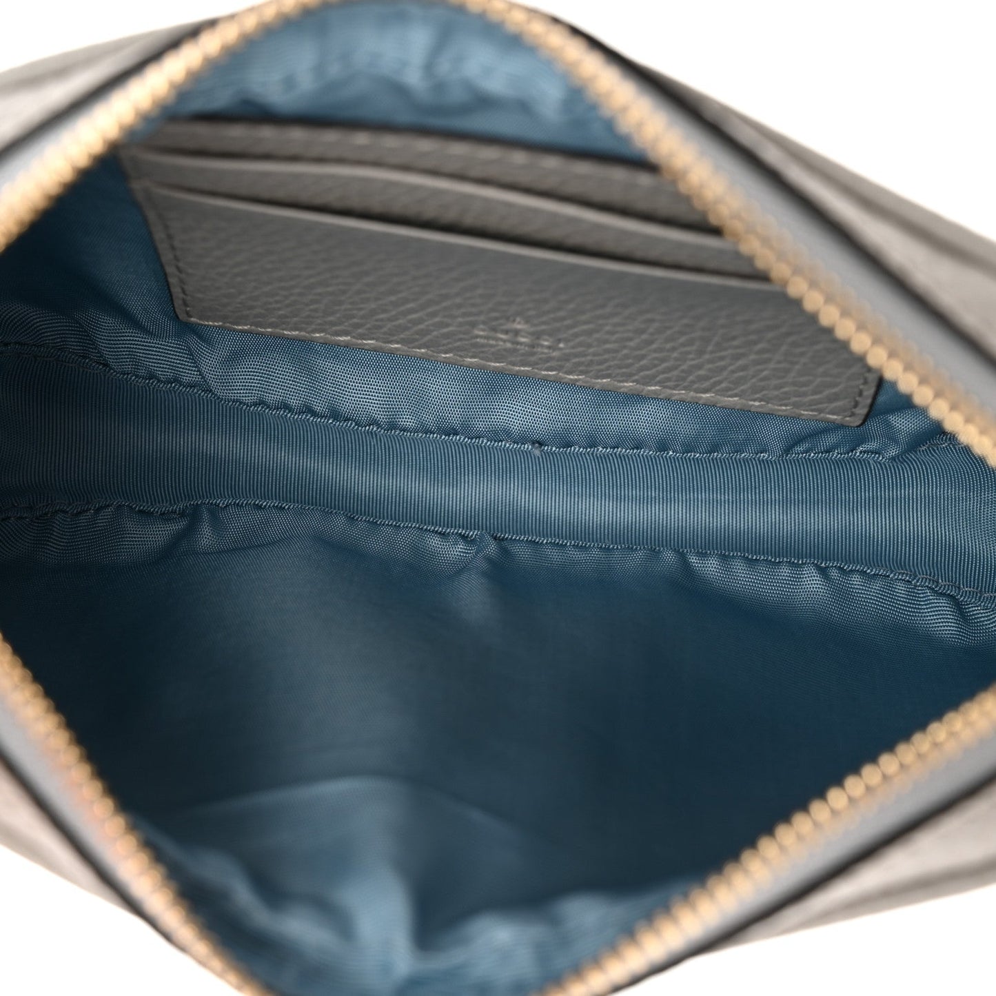 Dollar Calfskin Super Mini GG Marmont Chain Shoulder Bag Deep Grey