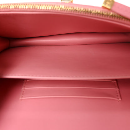 Lambskin Macrocannage Mini Miss Caro Bag Pink