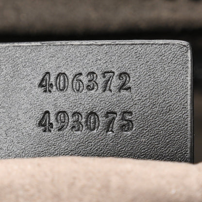GG Supreme Monogram Belt Bag Black