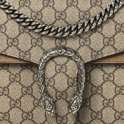 GG Supreme Monogram Small Dionysus Shoulder Bag Taupe