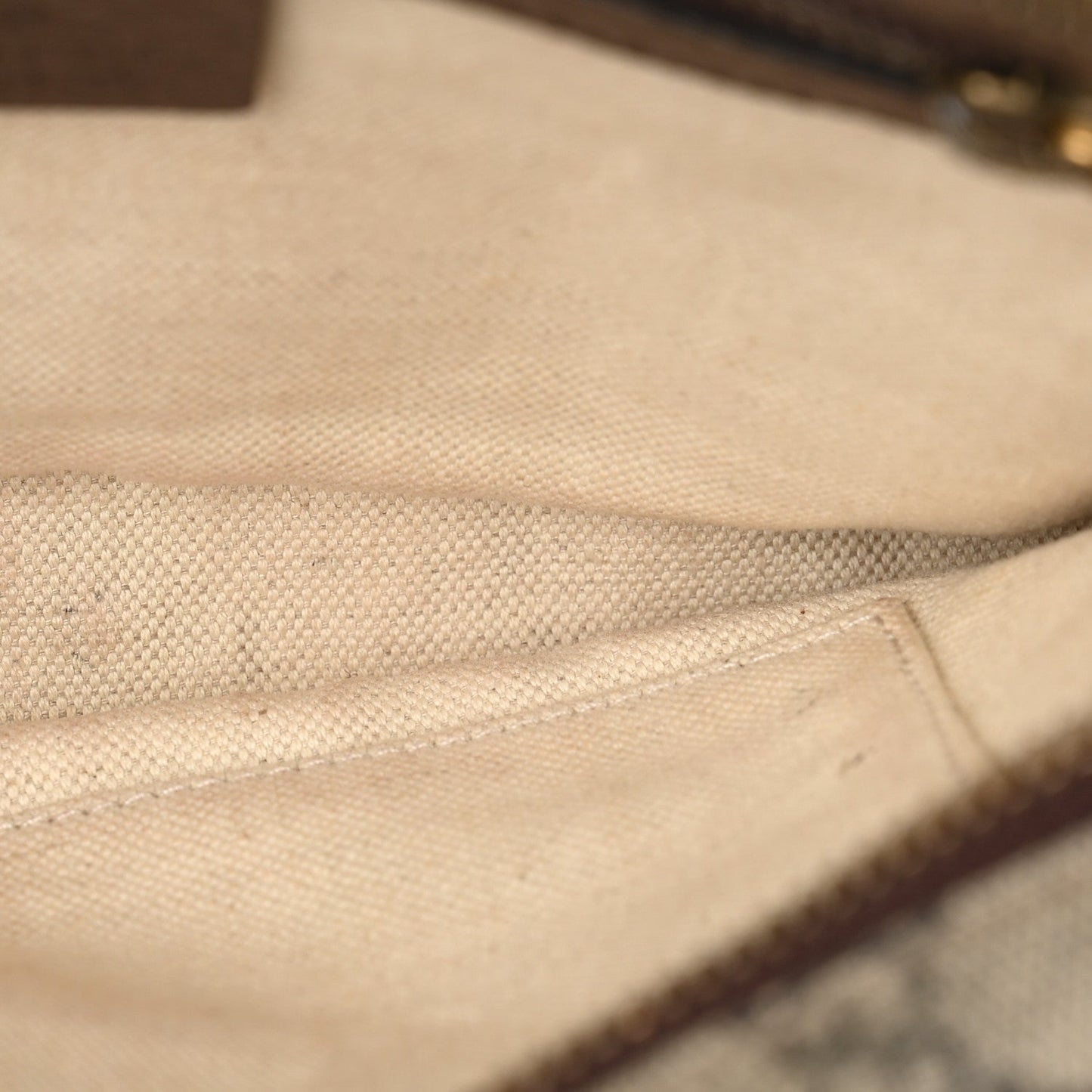 Soft GG Supreme Monogram Medium Ophidia Belt Bag Dark Brown