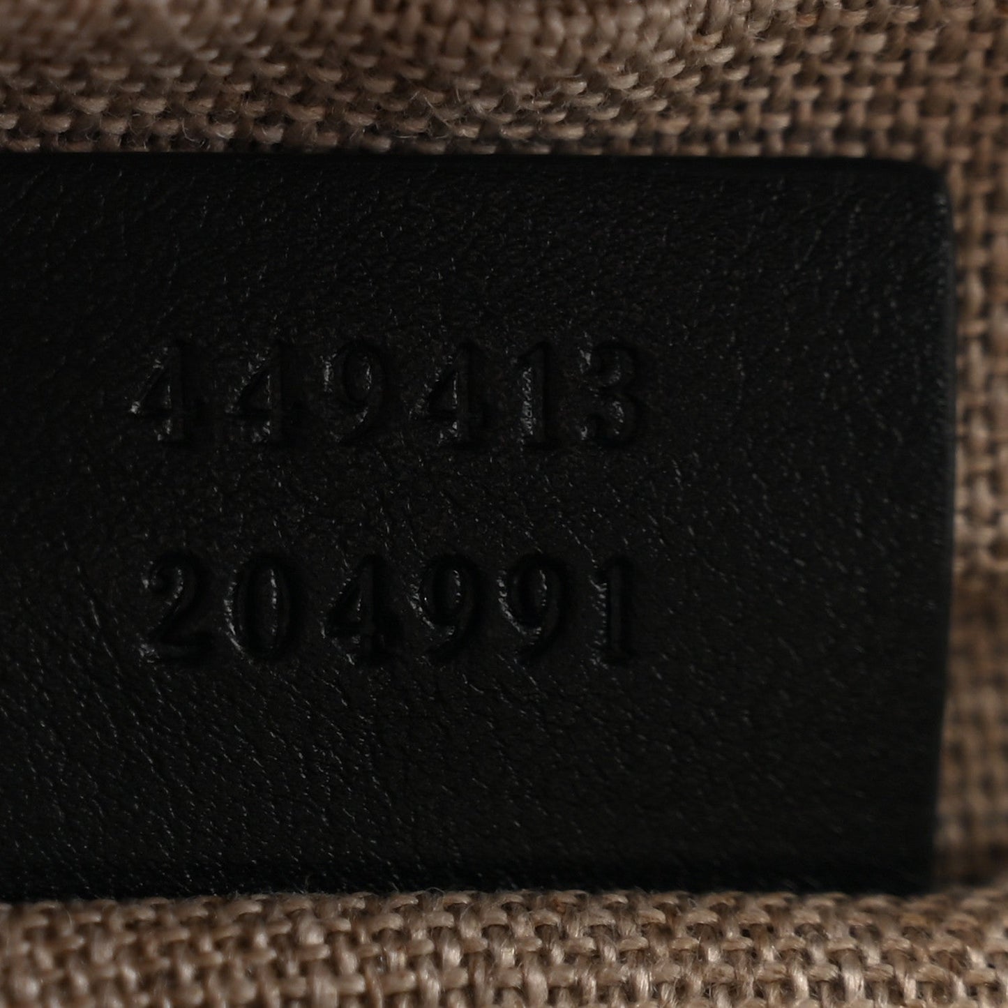 Microguccissima Mini Bree Messenger Bag Black