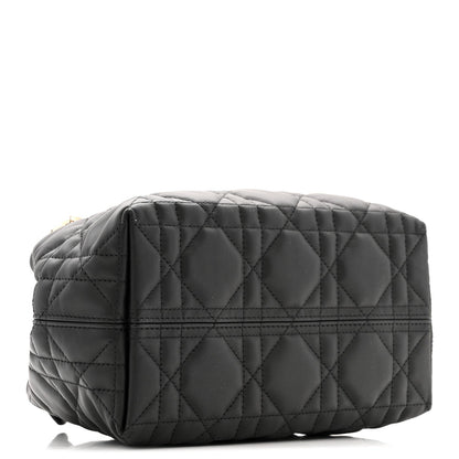 Calfskin Macrocannage Small Toujours  Black