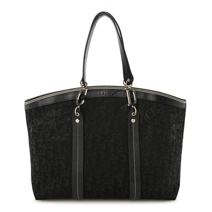 Monogram Vintage Flowers Dome Bag Black