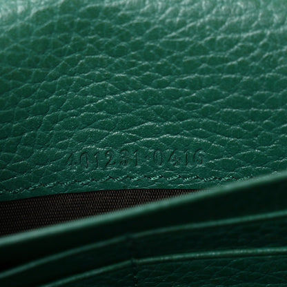 Calfskin Mini Dionysus Chain Wallet Emerald