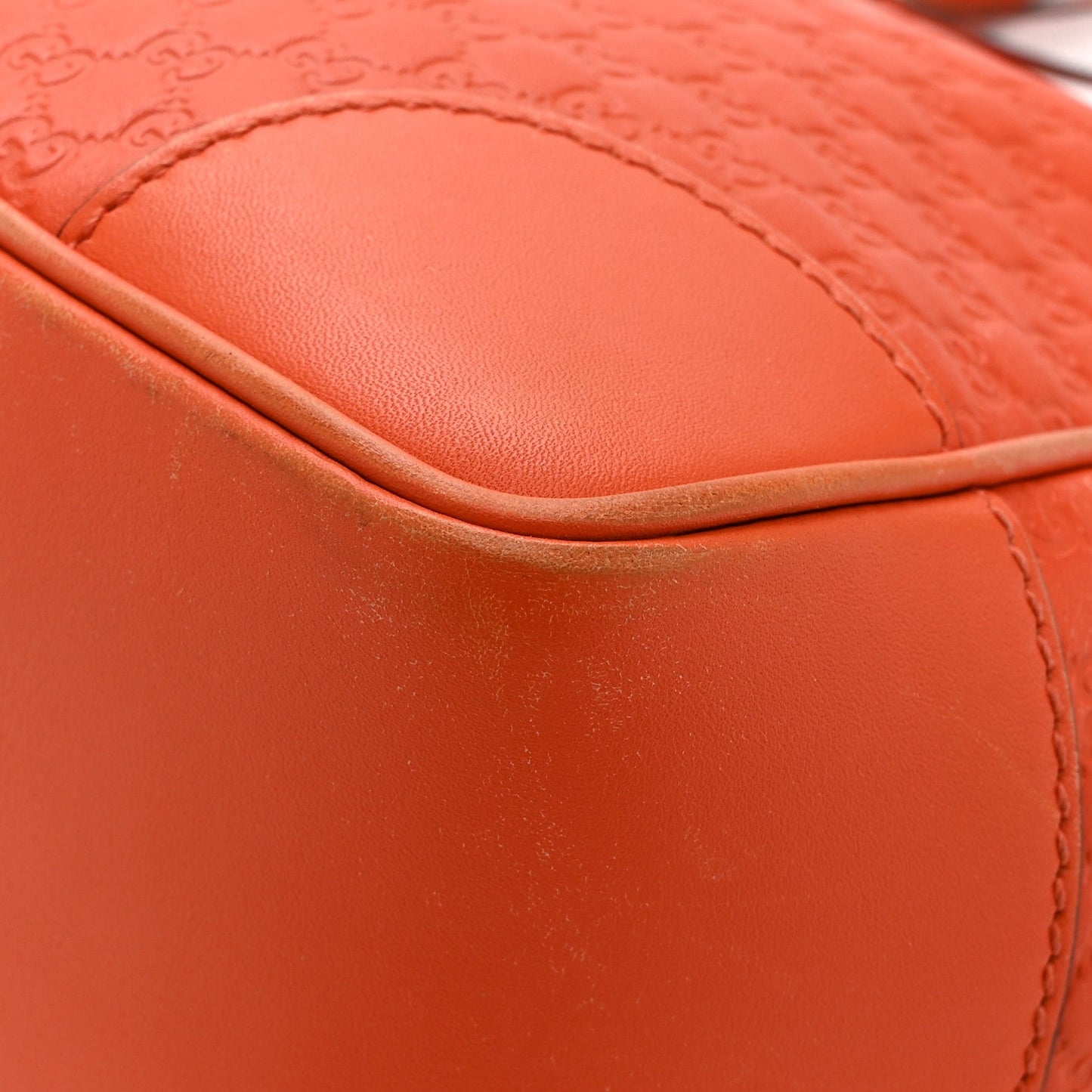 Microguccissima Small Bree Tote Sun Orange