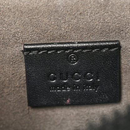 GG Supreme Monogram Belt Bag Black