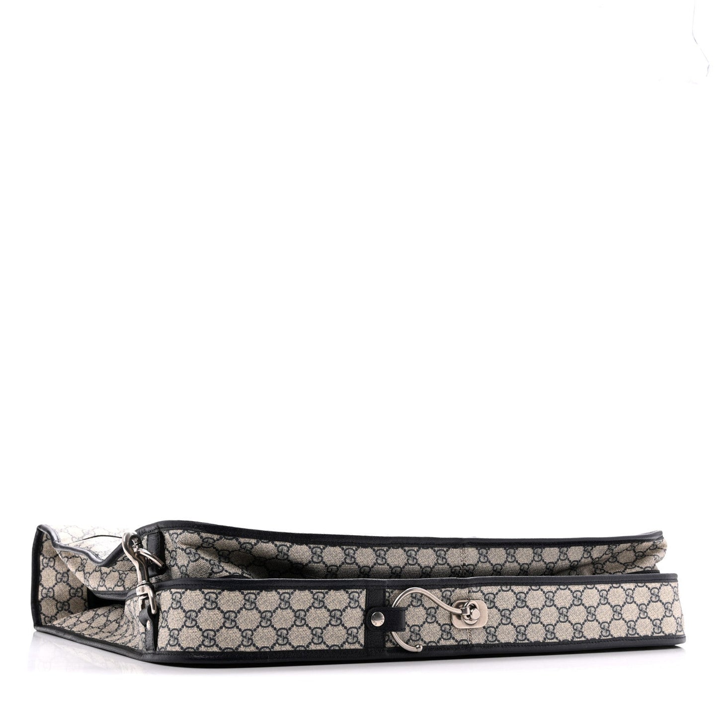 GG Supreme Monogram Web Savoy Garment Bag Beige Blue