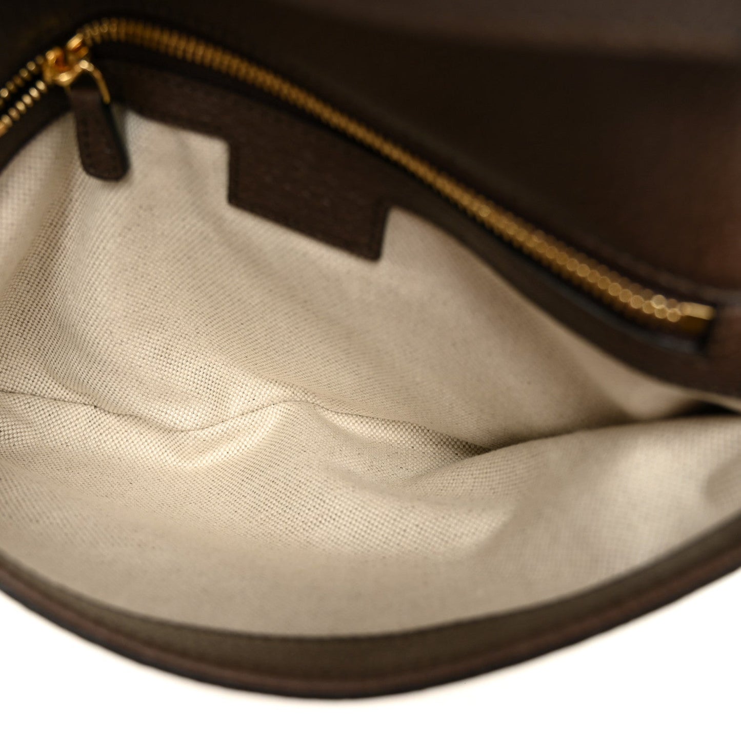 GG Supreme Monogram Textured Dollar Calfskin Blondie Chain Shoulder Flap Bag Beige Ebony New Acero