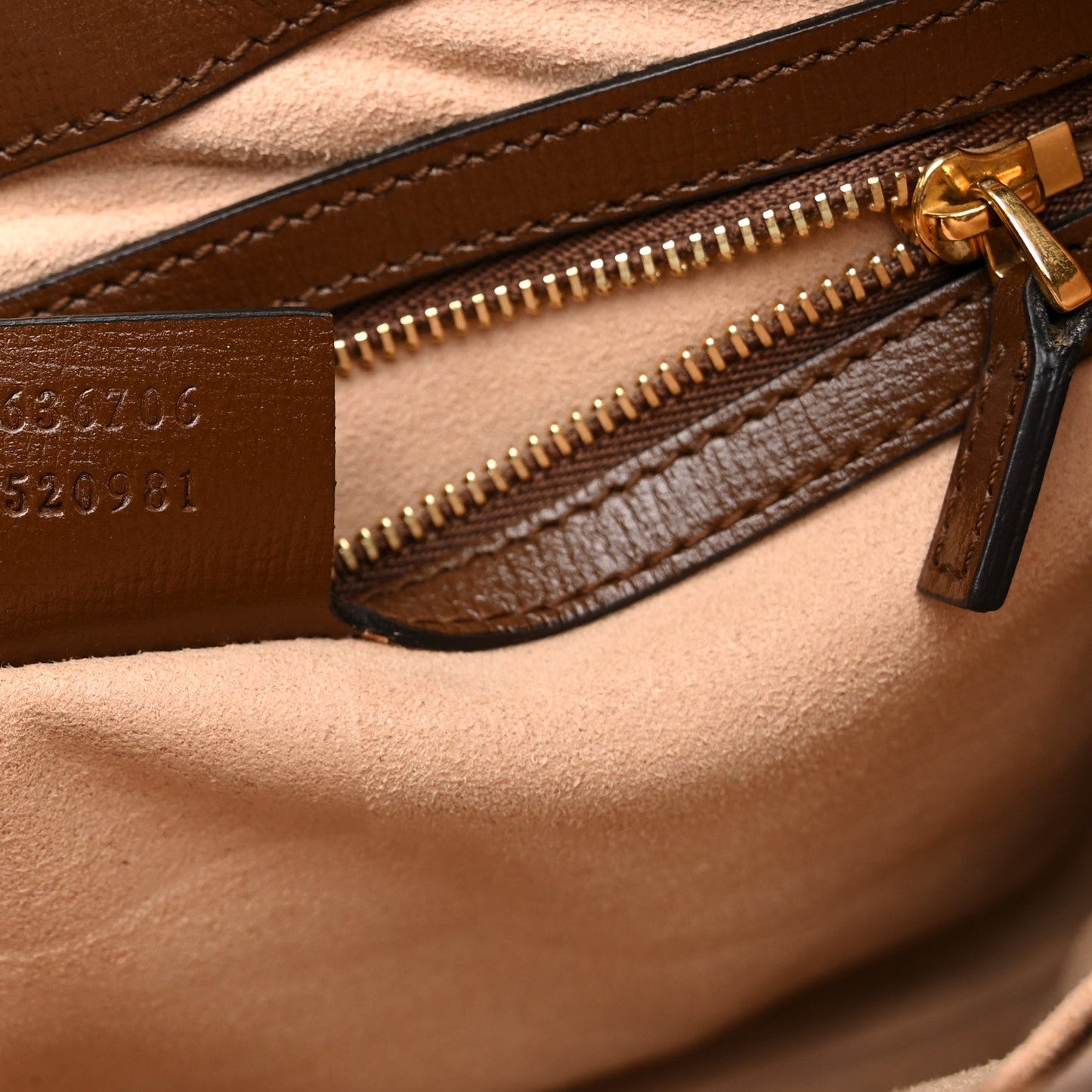 GG Supreme Monogram Azalea Calfskin Web Small Jackie 1961 Hobo Beige Ebony Brown Sugar