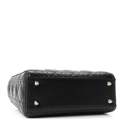 Lambskin Cannage Small My ABCDior Lady Dior Black