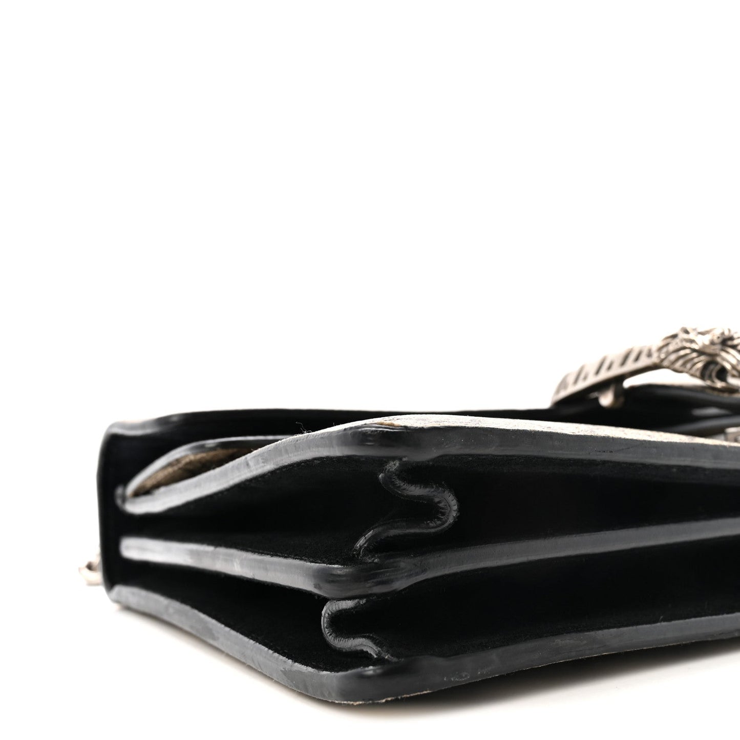 GG Supreme Monogram Small Dionysus Shoulder Bag Black