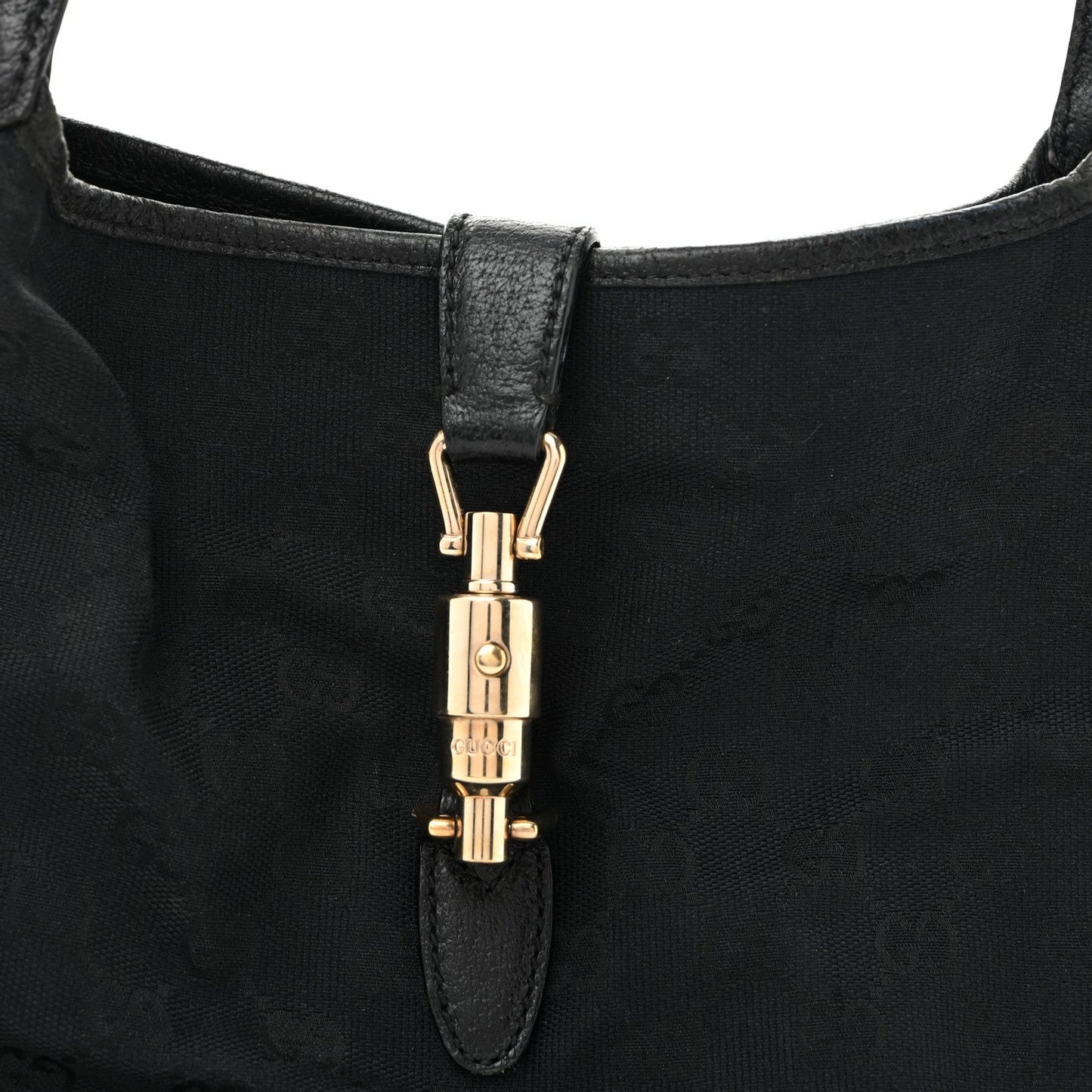 Monogram Small Jackie O Hobo Black